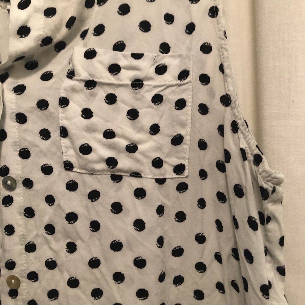 Polka dot button down! - Picture 2 of 2